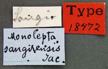 Media type: image;   Entomology 18472 Aspect: labels